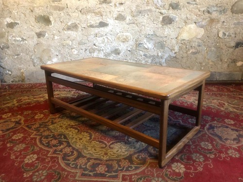 Vintage teak coffee table - vintage,
