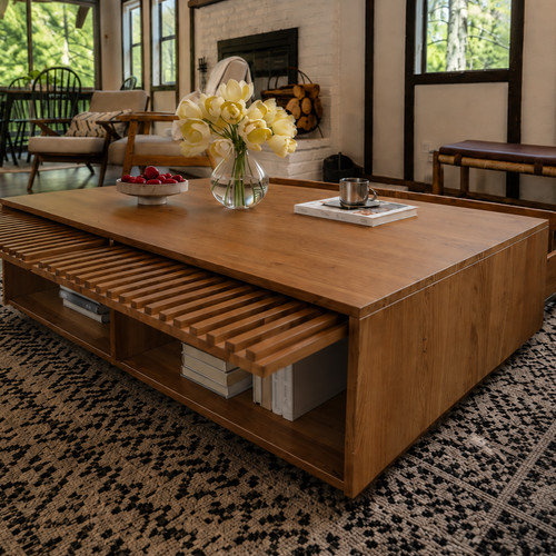 Mid century modern low profile - modern,
