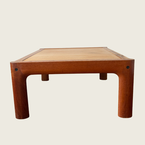 Mid century teak coffee table - coffee,