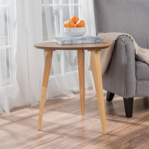 Modern finnian walnut wood end - modern,