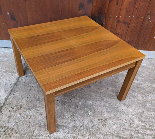 Vintage walnut coffee table - walnut,