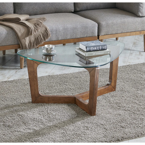 Triangular glass top - glass,